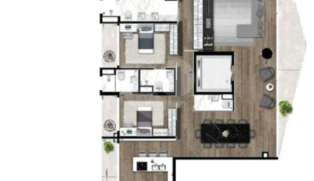 Apartamento à venda com 3 suítes em Vila Olímpia, São Paulo, SP