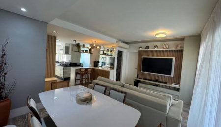 Apartamento Alto Padrão, 103 m² e 3 dormitórios à venda no José Menino - Santos/SP