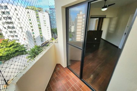 Apartamento para alugar, 47 m² por R$ 3.790,00/mês - José Menino - Santos/SP