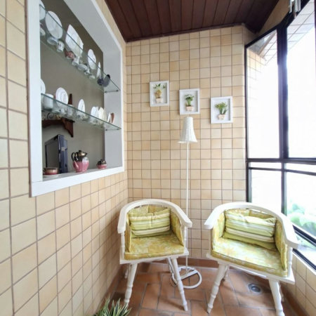 Apartamento com 1 dormitório à venda, 79 m² por R$ 570.000,00 - Aparecida - Santos/SP