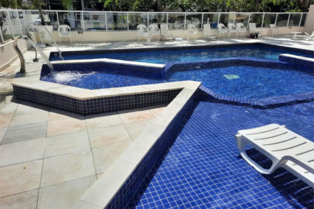 Apartamento com 2 dormitórios à venda, 65 m² por R$ 424.000,00 - Vila Júlia - Guarujá/SP