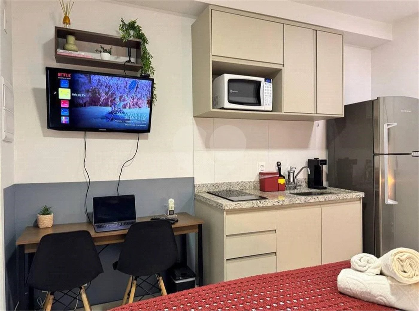 Studio Novo Mobiliado 22m² Próximo Metrô Chácara Klabin