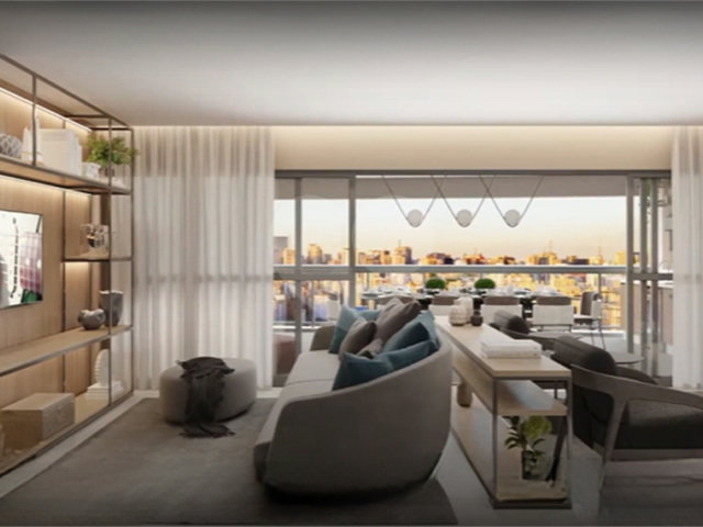 Apartamento à venda com 3 suítes em Brooklin, São Paulo, SP
