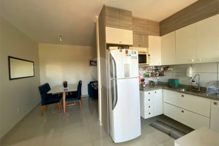 Apartamento de 2 dormitórios (1 suíte) próximo a Rodoviária