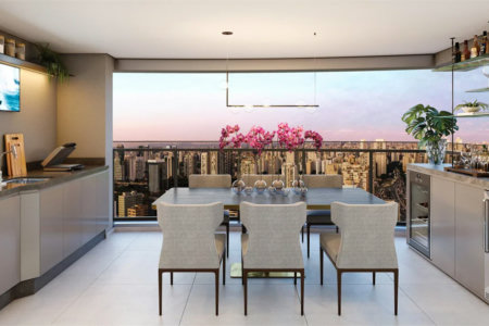 Apartamento à venda com 2 suítes em Santo Amaro, São Paulo, SP