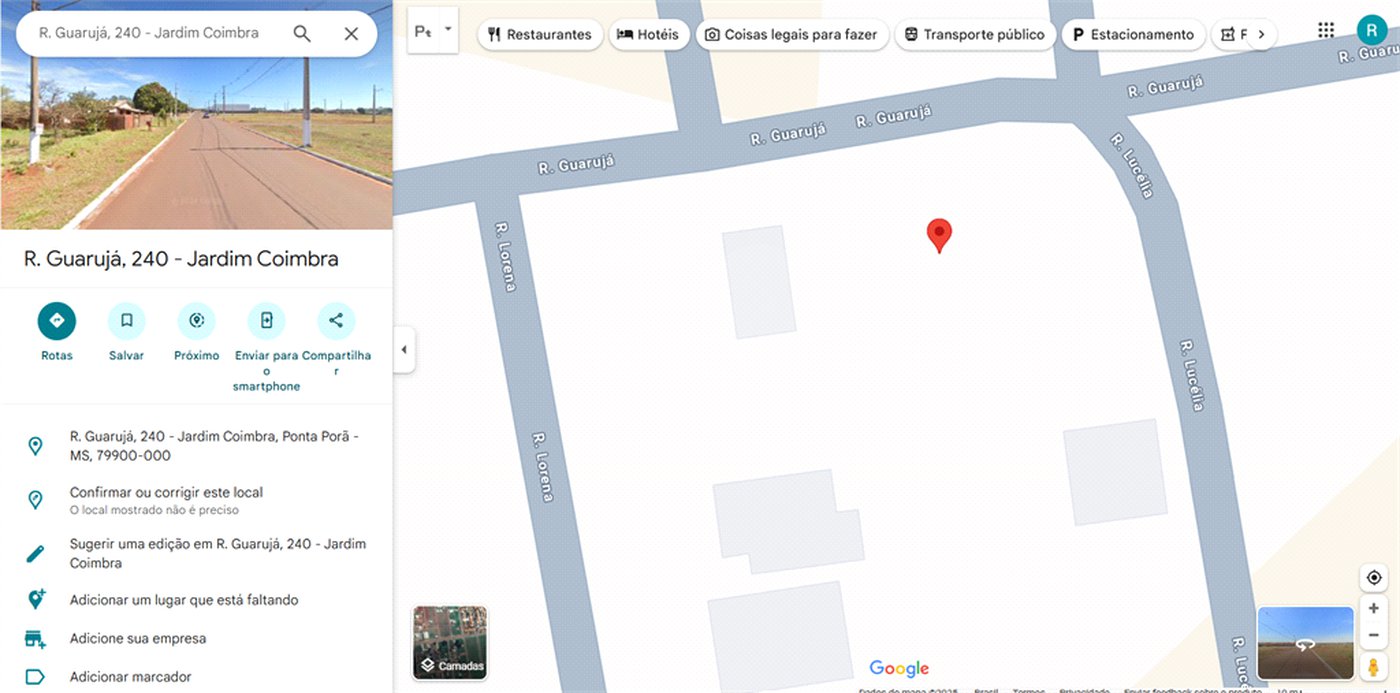 Terreno à venda em Jardim Coimbra, Ponta Porã, MS