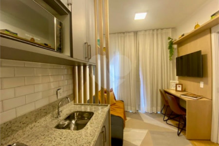 Apartamento à venda ou para alugar com 1 quarto em Vila Olímpia, São Paulo, SP