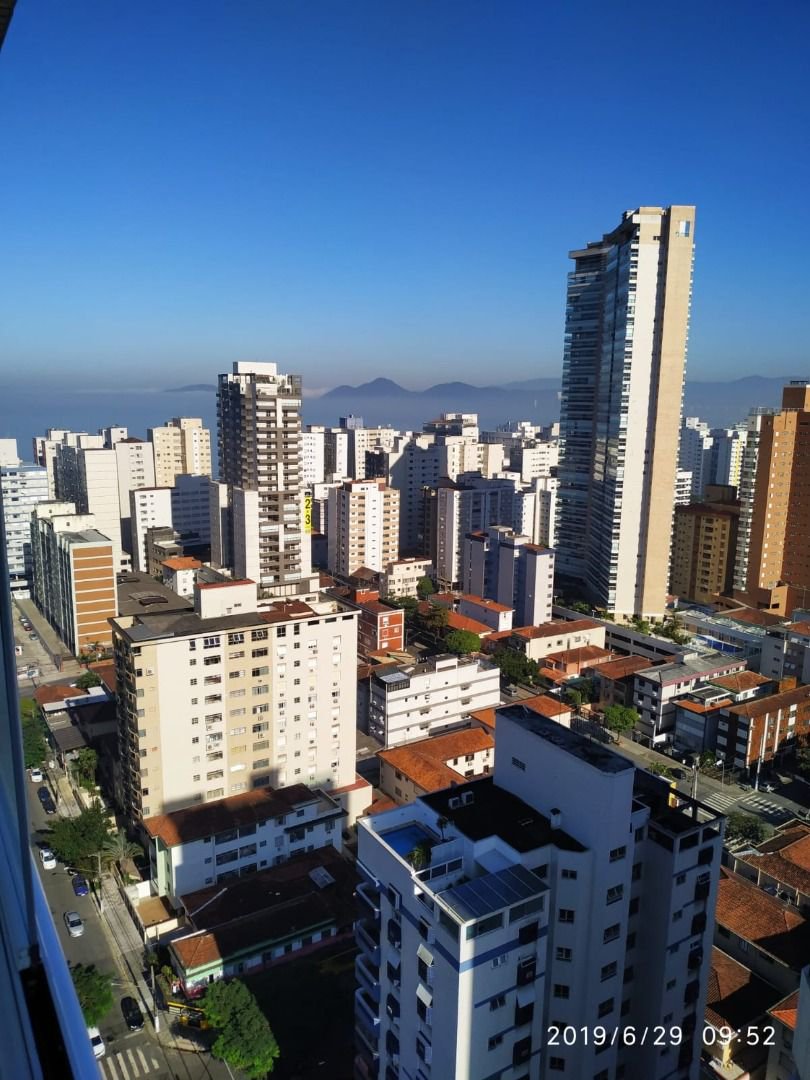 Apartamento com 3 dormitórios à venda, 155 m², vista para o mar - Embaré - Santos/SP