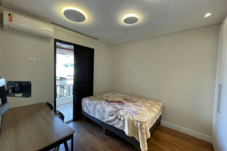 Apartamento 3 dormitórios (1 suíte), vaga para 2 carros, no Boqueirão, Santos
