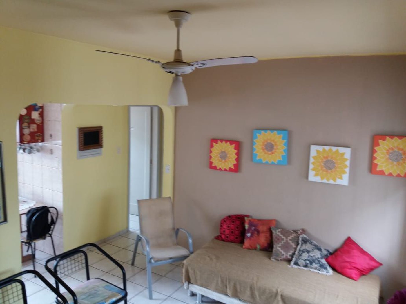 Apartamento com 2 dormitórios para alugar, 60 m² por R$ 3.690,00/mês - Gonzaga - Santos/SP
