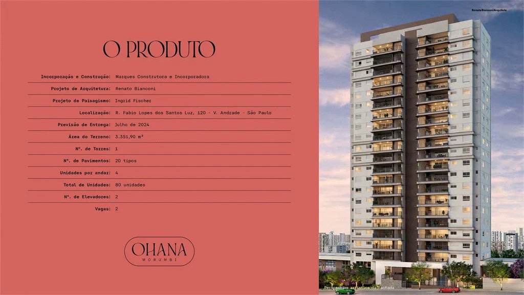 Apartamento à venda com 2 quartos, sendo 3 suítes, em Vila Andrade, São Paulo, SP