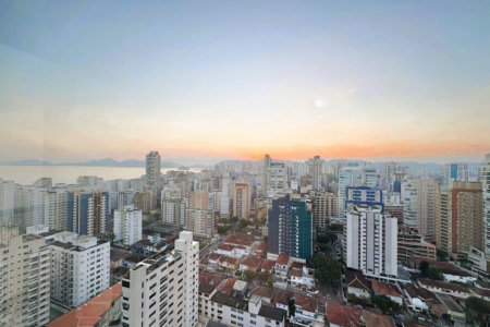 Apartamento para alugar, 54 m² por R$ 6.000,02/mês - Embaré - Santos/SP