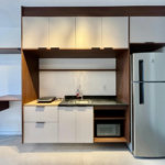 Studio novo e mobiliado para locação 26m² em Pinheiros – próximo ao metrô Faria Lima!