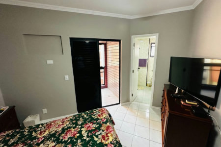 Apartamento com 3 dormitórios à venda, 125 m² por R$ 915.000,00 - Aparecida - Santos/SP