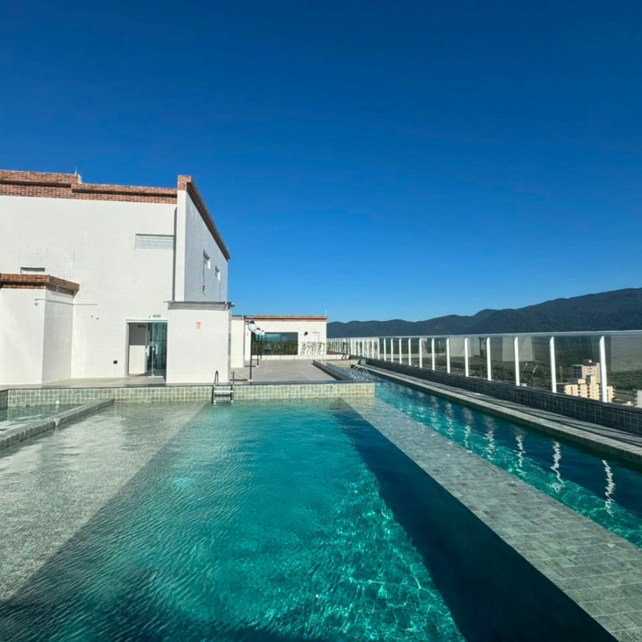 Apartamento à venda com 1 suíte em Caiçara, Praia Grande, SP