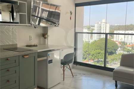 Studio à venda ou para alugar com 1 quarto em Jardim das Acácias, São Paulo, SP