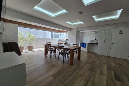 Apartamento com 1 dormitório, 45 m² - venda por R$ 670.000,00 ou aluguel por R$ 5.000,00/mês - Boqueirão - Santos/SP