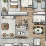 Apartamento à venda com 2 quartos, sendo 1 suíte, em Perdizes, São Paulo, SP