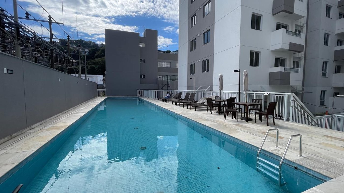 Apartamento com 2 dormitórios à venda, 48 m² por R$ 365.000,00 - Jabaquara - Santos/SP