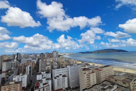 Studio com 1 dormitório à venda, 24 m² por R$ 405.000,00 - Gonzaga - Santos/SP
