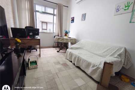 Apartamento com 2 dormitórios à venda, 77 m² por R$ 750.000,00 - Aparecida - Santos/SP