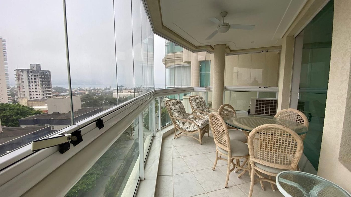 Apartamento com 3 dormitórios à venda, 164 m² por R$ 1.480.000,00 - Enseada - Guarujá/SP