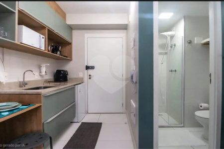 Studio à venda ou para alugar com 1 quarto em Bela Vista, São Paulo, SP
