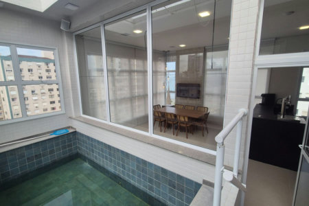 Cobertura com 3 dormitórios, 166 m² - venda por R$ 3.490.000,00 ou aluguel por R$ 35.990,00/mês - Embaré - Santos/SP