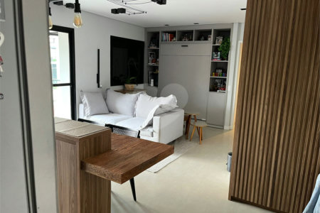 Apartamento à venda ou para alugar com 1 suíte em Pinheiros, São Paulo, SP
