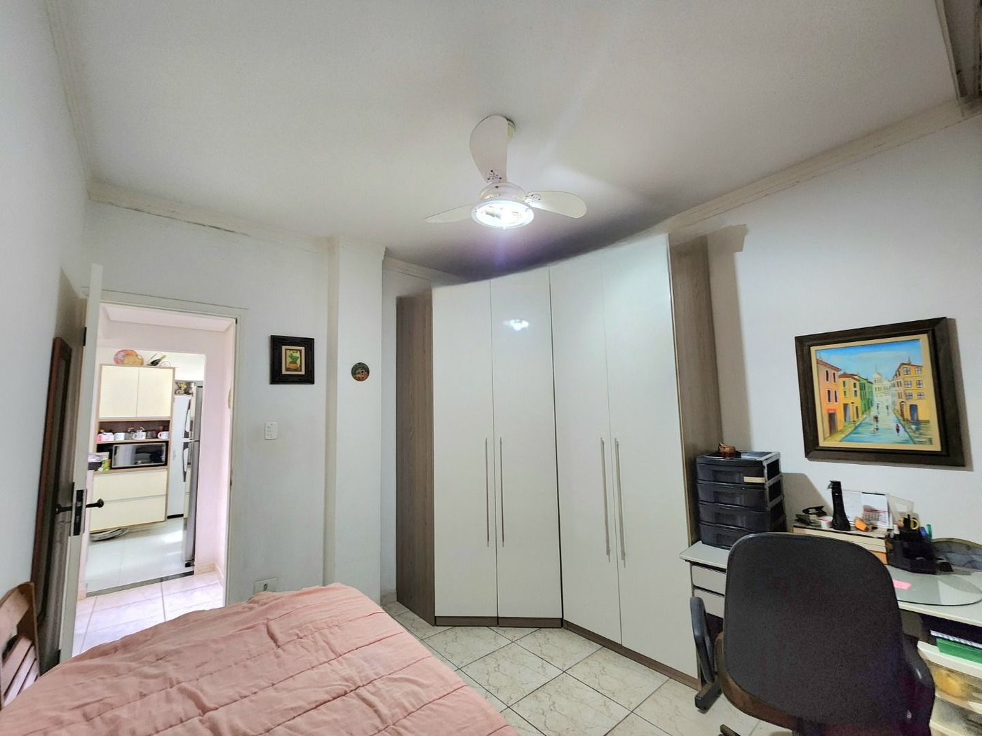 Apartamento 2 Dormitórios com Vista Mar, 1 Suíte e 50m da Praia – Santos