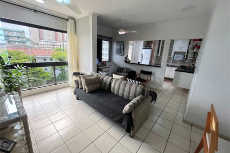 Apartamento com 2 dormitórios à venda, 64 m² por R$ 360.000,00 - Jardim Praiano - Guarujá/SP