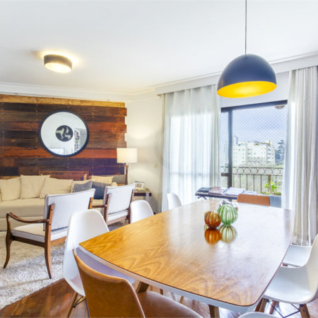 Apartamento à venda com 4 quartos, sendo 3 suítes, em Jardim Monte Kemel, São Paulo, SP
