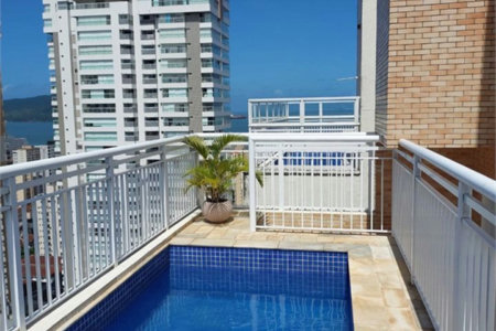 Apartamento com 4 dormitórios à venda, 225 m² por R$ 4.300.000,00 - Gonzaga - Santos/SP