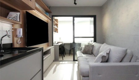 Apartamento à venda com 1 suíte em Moema, São Paulo, SP
