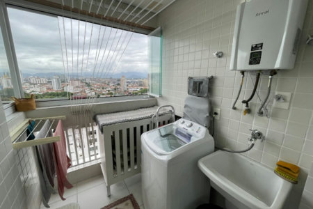 Apartamento com 2 dormitórios à venda, 72 m² por R$ 1.150.000,00 - Boqueirão - Santos/SP