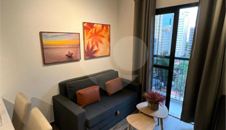 Apartamento à venda com 1 suíte em Indianópolis, São Paulo, SP