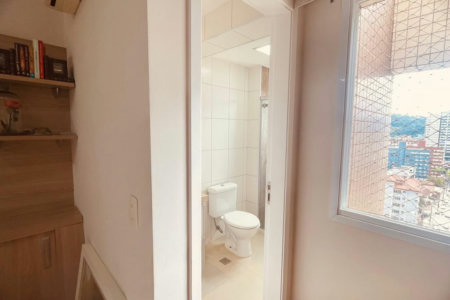 Apartamento com 3 dormitórios à venda, 92 m² por R$ 899.000,00 - Encruzilhada - Santos/SP