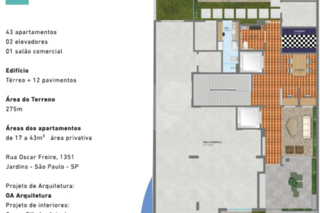 Apartamento à venda com 1 quarto em Pinheiros, São Paulo, SP