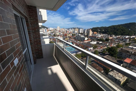 Apartamento com 2 dormitórios à venda, 58 m² por R$ 478.000,00 - Centro - São Vicente/SP
