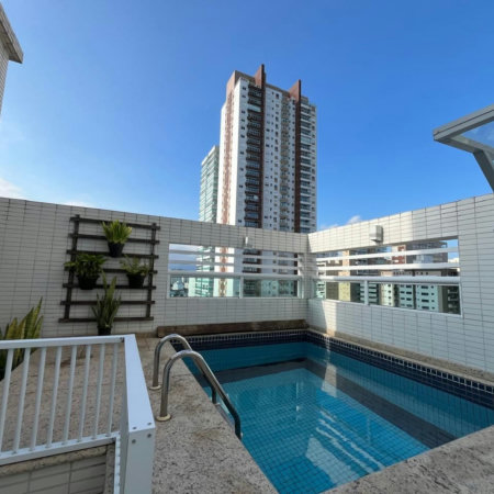 Cobertura com 2 dormitórios à venda, 175 m² por R$ 1.490.000,00 - Pompéia - Santos/SP