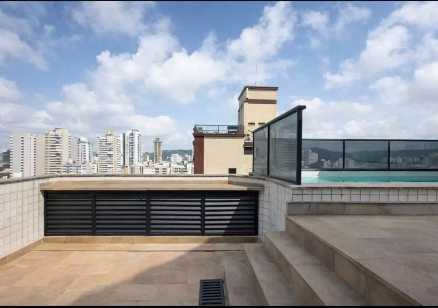 Cobertura com 1 dormitório à venda, 112 m² por R$ 921.000,00 - Pompéia - Santos/SP