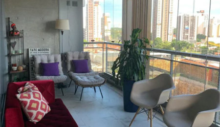 Apartamento para alugar com 3 quartos, sendo 2 suítes,  em Jardim das Acácias, São Paulo, SP