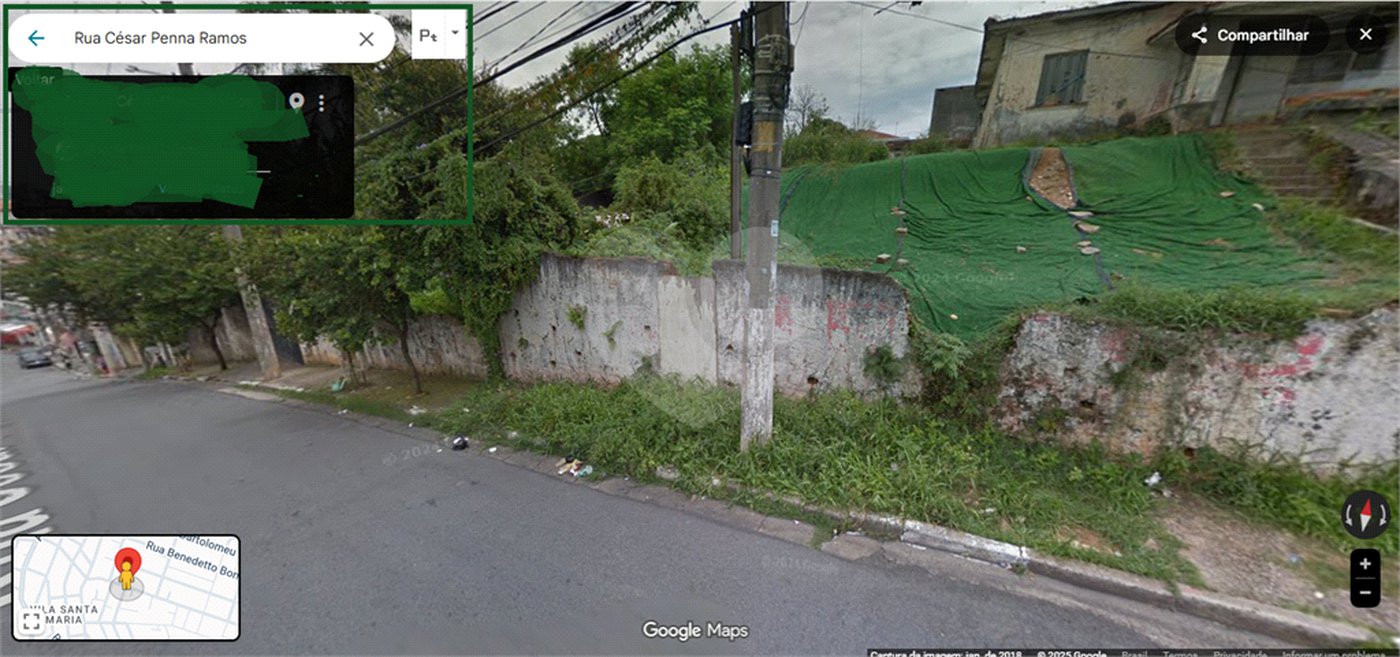 Terreno à venda em Vila Santa Maria, São Paulo, SP