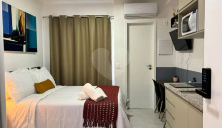 Apartamento à venda ou para alugar com 1 quarto em Vila Mariana, São Paulo, SP