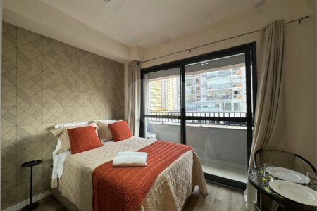 Apartamento à venda com 1 quarto em Vila Cordeiro, São Paulo, SP