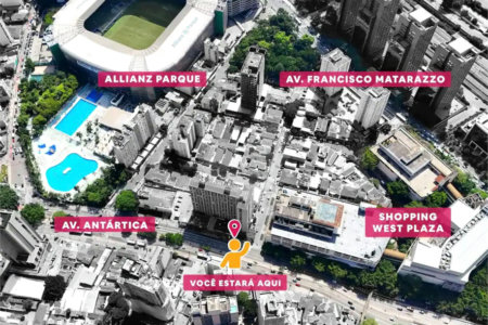 Apartamento à venda com 1 quarto em Água Branca, São Paulo, SP