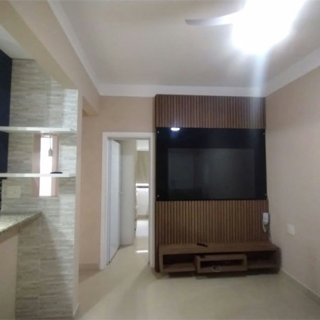 Apartamento com 2 dormitórios à venda, 63 m² por R$ 420.000,00 - Balneário Cidade Atlântica - Guarujá/SP