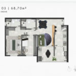Apartamento com 2 dormitórios à venda, 68 m² por R$ 665.000,00 - Marapé - Santos/SP