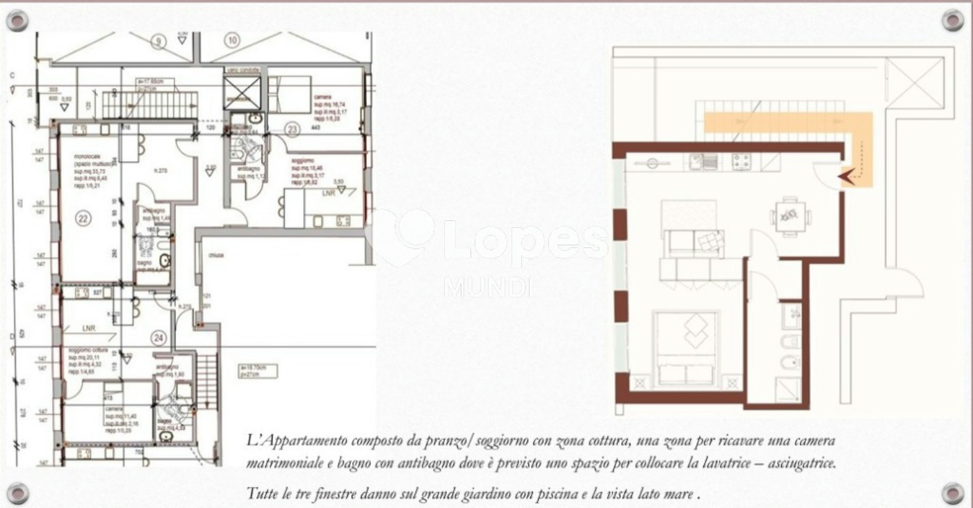 Apartamento com 1 quarto à venda em Pellestrina, Veneza, Itália – Venetia Domus