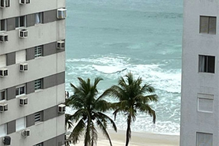 Apartamento com 1 dormitório à venda, 58 m² por R$ 400.000,00 - Barra Funda - Guarujá/SP